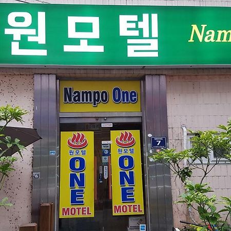 Nampo One Motel Busan Eksteriør billede